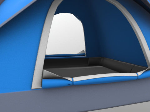 Mibril Camping tent Model 3D