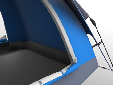 Mibril Camping tent Model 3D