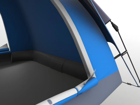 Mibril Camping tent 3D Model