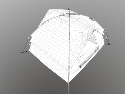 Mibril Camping tent Model 3D