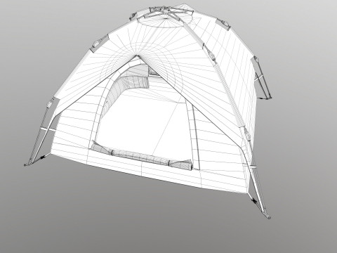 Mibril Camping tent Model 3D