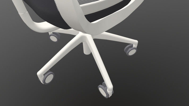 Motion High Back chair 3D Модель .c4d .max .obj .3ds .fbx .stl .blend 
