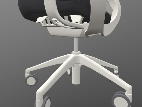 Motion High Back chair 3D Модель