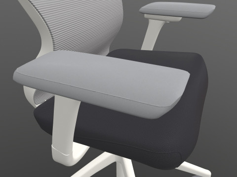 Motion High Back chair 3D Модель