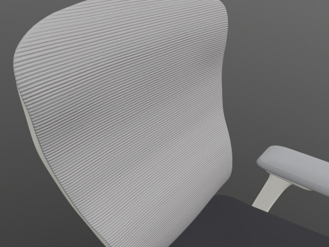 Motion High Back chair 3D Модель