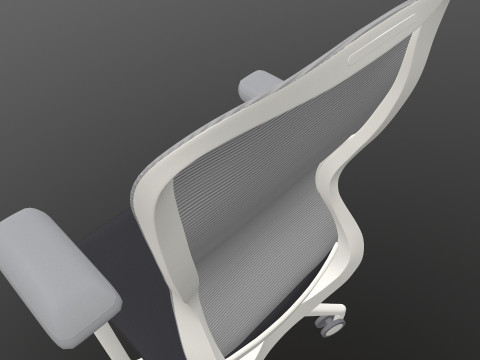 Motion High Back chair 3D Модель