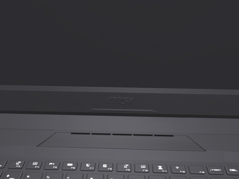 MSI Gaming Laptop Modelo 3D