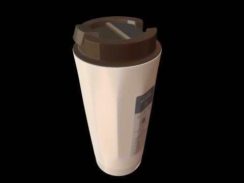 Stainless Thermal Mug 3D Модель