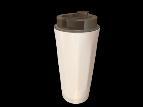 Stainless Thermal Mug 3D Модель