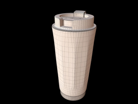 Stainless Thermal Mug 3D Модель