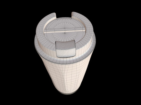 Stainless Thermal Mug 3D Модель