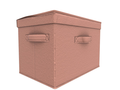 Storage Box with Lid 3D Model