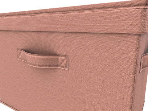 Storage Box with Lid 3D Model