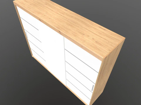 Guarda-roupa Modelo 3D