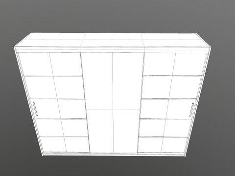 Wardrobe 3Dモデル
