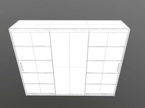 Wardrobe 3D Model