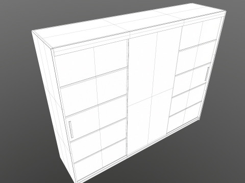 Wardrobe 3Dモデル