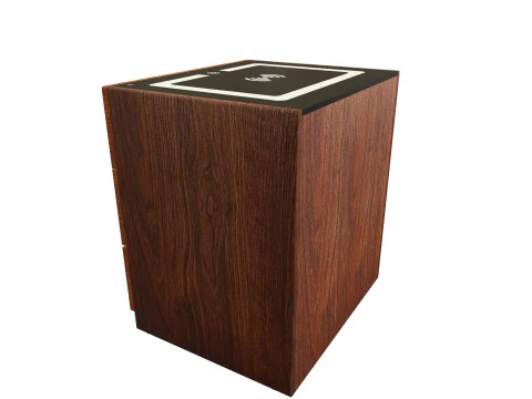 Wooden wifi side table 3D Model