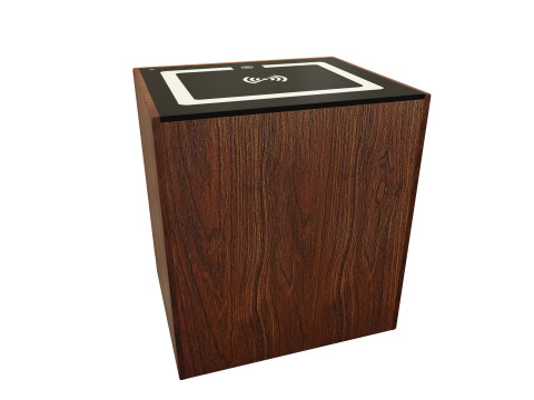 Wooden wifi side table 3D Model