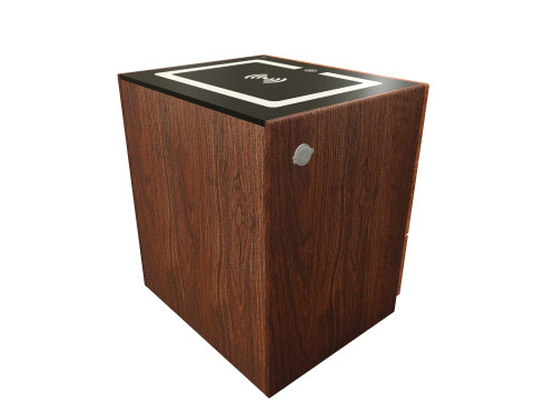 Wooden wifi side table 3D Model