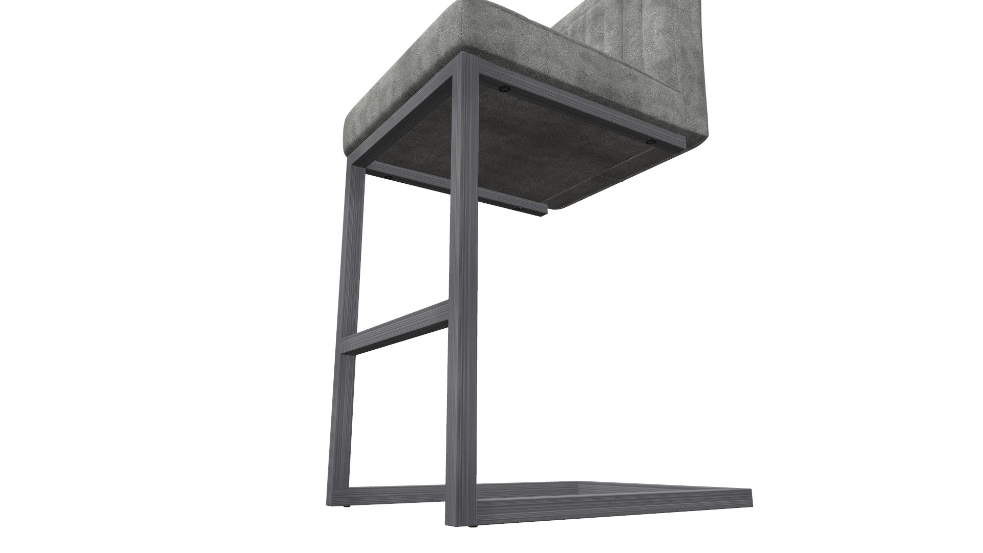 Bar Counter Stool 3D Model .c4d .max .obj .3ds .fbx .stl .blend 
