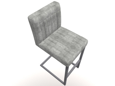 Bar Counter Stool Modello 3D
