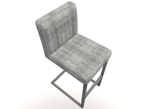 Bar Counter Stool 3D Model