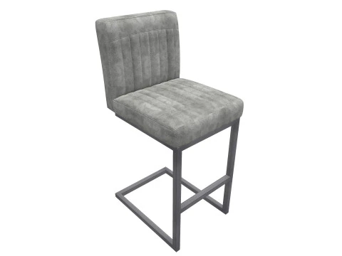 Bar Counter Stool 3D Model