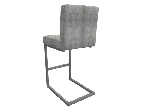 Bar Counter Stool 3D Model
