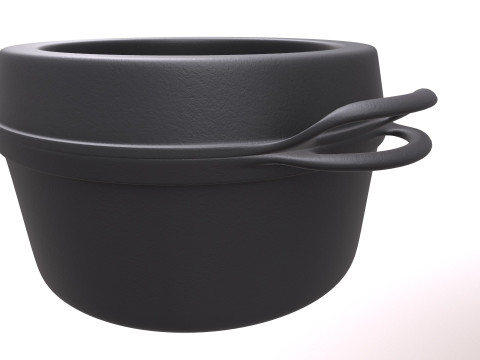 Cooking Pot Model 3D