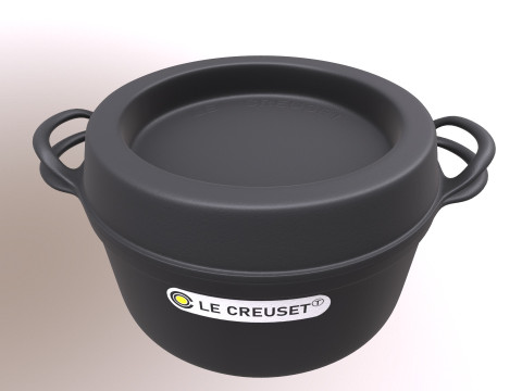 Cooking Pot 3D Model