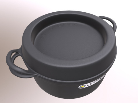 Cooking Pot 3D Model