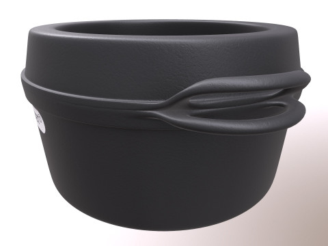 Cooking Pot 3D Model