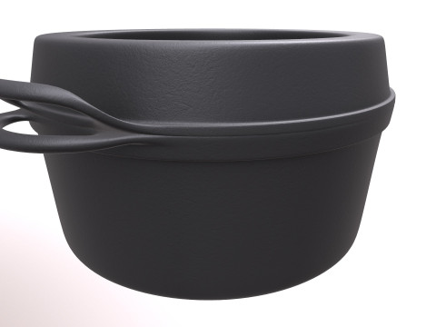 Cooking Pot 3D Model