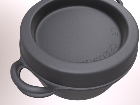 Cooking Pot 3D Model