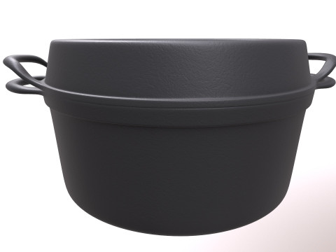 Cooking Pot 3D Model