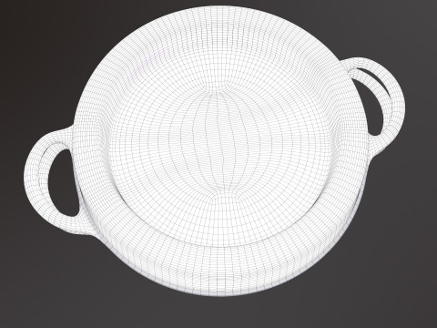 Cooking Pot 3D Model