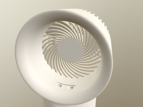 Handheld Fan Model 3D