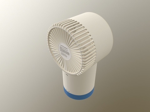 Handheld Fan Model 3D
