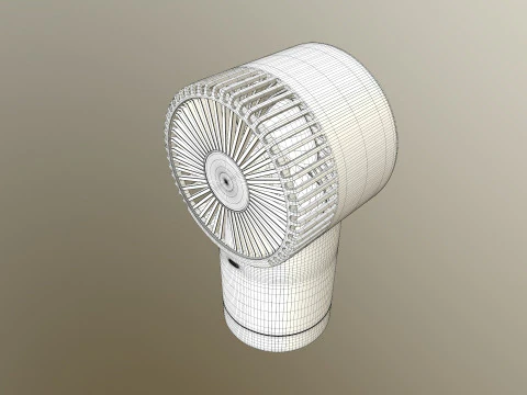 Handheld Fan 3D Model
