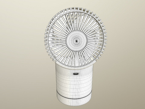 Handheld Fan Model 3D