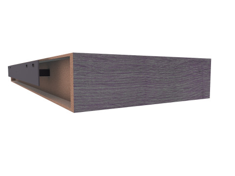 Hanging wooden tray 3D Model