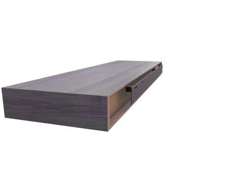 Hanging wooden tray 3D Model