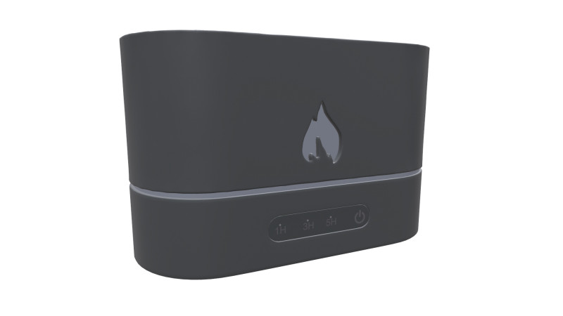 Humidifier Flame Night Light 3D मॉडल .c4d .max .obj .3ds .fbx .stl .blend 