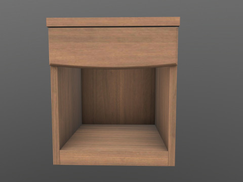 Side Table 3D 모델