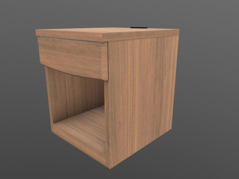 Side Table 3D 모델