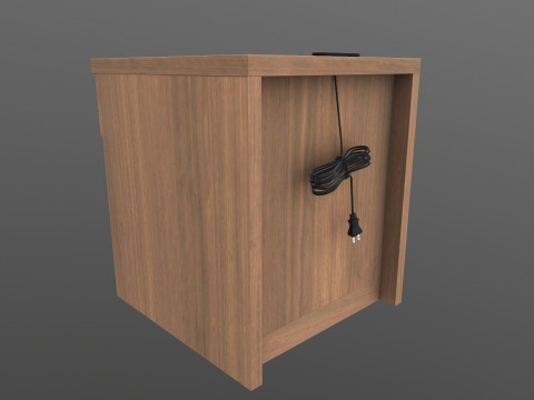 Side Table 3D 모델