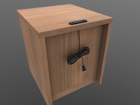 Side Table 3D 모델
