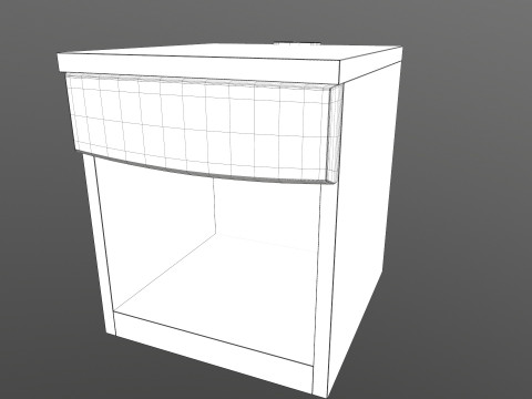 Side Table 3D 모델
