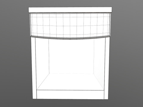 Side Table 3D 모델